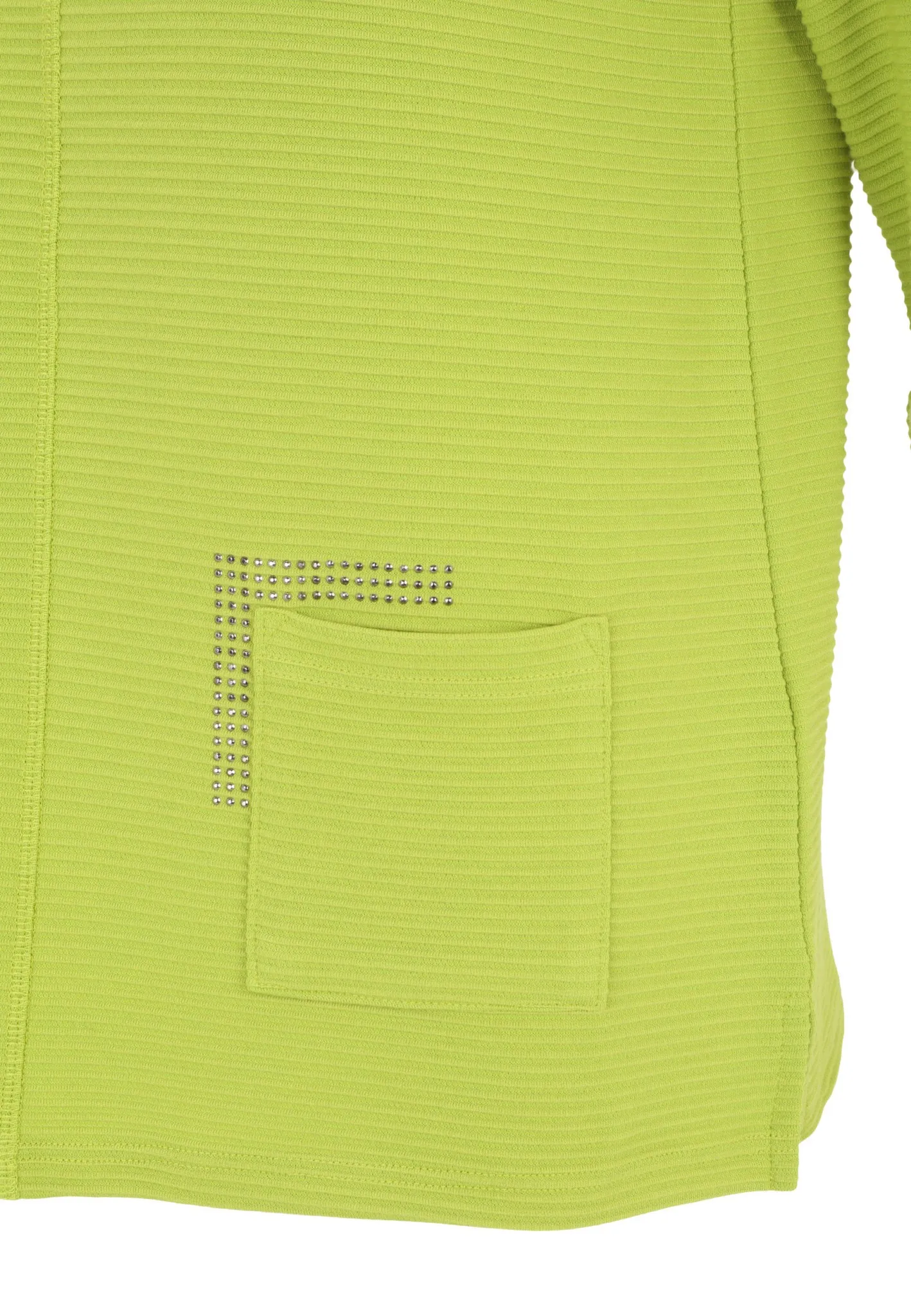 DORIS STREICH Shirt-Pulli 3/4-Arm mit Ärmelaufschlag und Umlegekragen 10766868