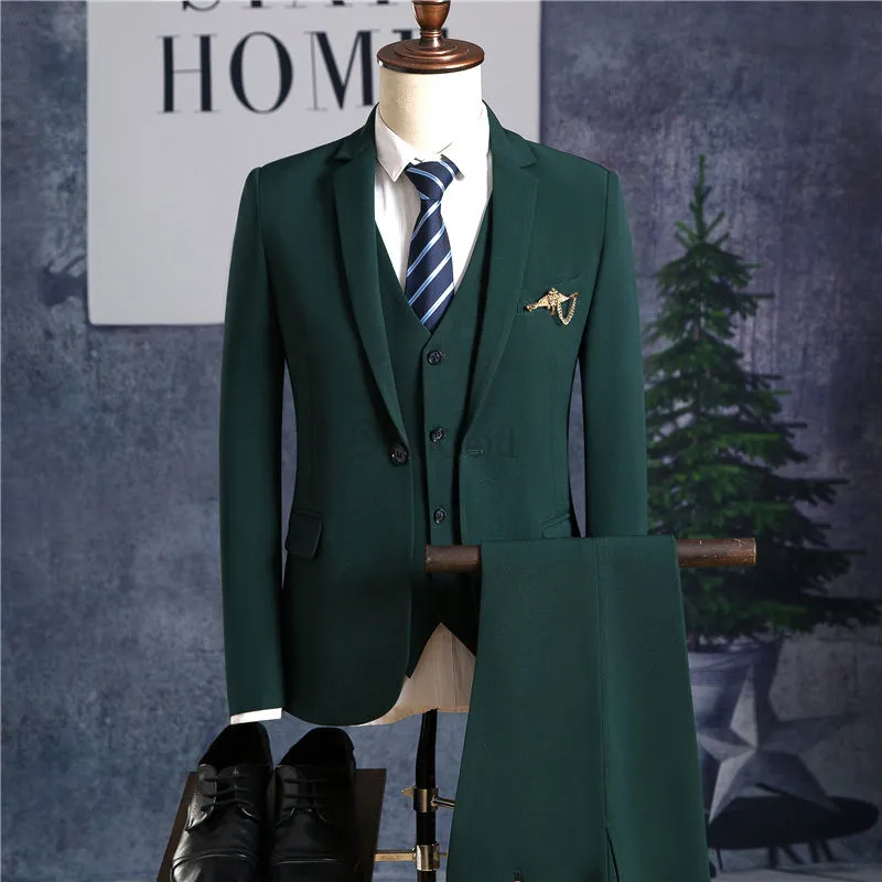 Hosen Weste Business Kleid Anzüge Jacken Blazer Hosen Bräutigam Hochzeit