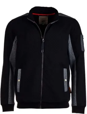 Nickel Outerwear Herren Sweatjacke Marine