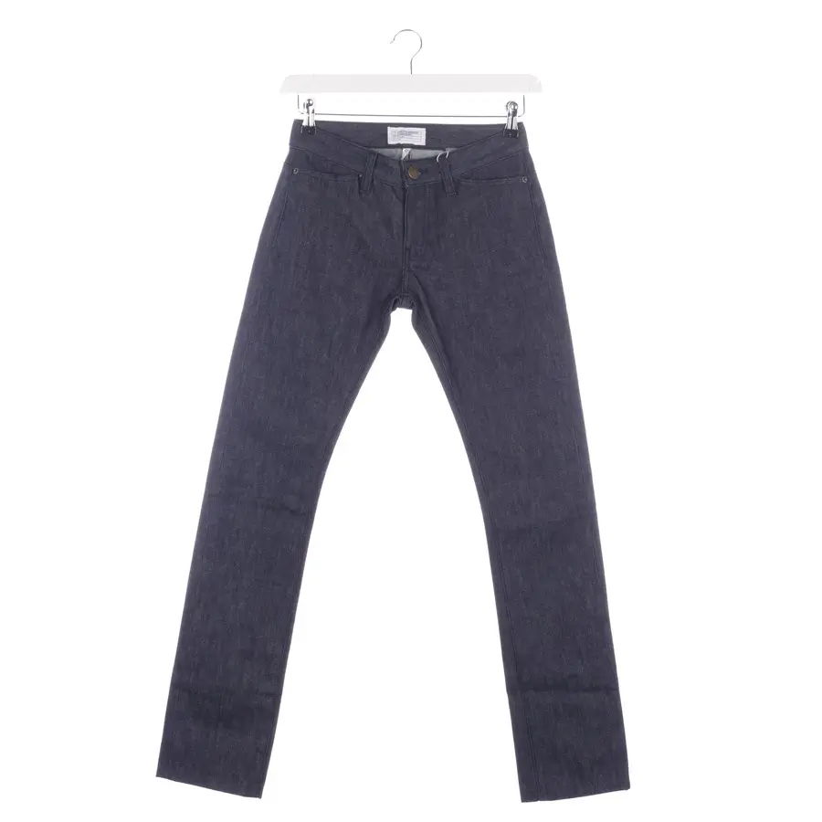 Straight Fit Jeans W24 Blau